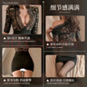浪莎 情趣內(nèi)衣 性感睡衣女秘書制服誘惑短裙套裝情趣用品sm角色扮演夜店透視包臀連體衣 曬單實拍圖
