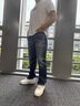 Levi's李維斯25年新款男士美式休閑Clean Fit 541寬松錐形牛仔褲 花青色 36 (32) 曬單實拍圖
