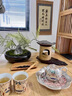 八千行敦煌鎏銀茶具整套高檔禮品送人父親老師生日退休新居喬遷新婚禮物 曬單實(shí)拍圖