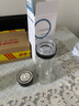 宅輕松 泡茶杯男女士茶水分離水杯一鍵開蓋雙層玻璃杯車載耐高溫杯黑色 曬單實拍圖