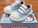 OLD ORDER-帆布鞋Canvas-三麗鷗凱蒂貓聯(lián)名 Sanrio Hello Kitty 女 凱蒂粉藍(lán) Hellokitty聯(lián)名款 39 曬單實(shí)拍圖
