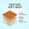 迪尼貝兒（DNBR）嬰兒車(chē)涼席冰絲通用寶寶涼席墊子夏季透氣可洗兒童推車(chē)雙面麻將席 冰絲+麻將塊【雙面可用】熊貓 曬單實(shí)拍圖