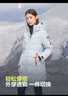 波司登（BOSIDENG）羽絨服鵝絨女款中長(cháng)款連帽加厚新國標90絨商場(chǎng)同款外套 冰川藍5338 M 165/88A 曬單實(shí)拍圖