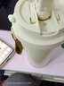 水莫停咖啡杯保溫杯男女士陶瓷內(nèi)膽高顏值水杯便捷隨行吸管學(xué)生杯子 曬單實(shí)拍圖