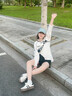 浪莎厚底復(fù)古德訓(xùn)鞋女2025新款透氣百搭學(xué)生小白鞋休閑運(yùn)動(dòng)小眾板鞋 白色 36 曬單實(shí)拍圖