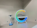 愛圓滿手機(jī)無線充電藍(lán)牙音箱氛圍燈臥室適用蘋果華為鬧鐘三合一送男友男生朋友生日禮物520畢業(yè)禮物老師 15w無線充藍(lán)牙音箱夜燈【免費(fèi)刻字賀卡】 曬單實(shí)拍圖