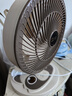 駱駝電風扇家用電扇臺式多功能小型風扇學生宿舍桌面風扇可搖頭靜音辦公室桌面臺扇 米色臺扇【搖頭/2檔位】 標配【1.3米電源線】 曬單實拍圖