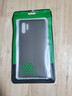 今舞 適用三星note10+手機(jī)殼超薄磨砂全包防摔硬殼男女款通用商務(wù)PP半透明外殼保護(hù)套 Note10+ 透明黑 曬單實(shí)拍圖