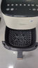 美的（Midea）空氣炸鍋易用旋鈕 家用實用大容量5.3L 不用翻面 蒸汽嫩烤 輕音烘炸 金屬內(nèi)腔無異味  MF-KZE535J5 曬單實拍圖
