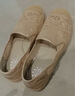 斯凱奇（Skechers）女鞋夏季漁夫鞋單鞋新中式蕾絲平底鞋淺口一腳蹬通勤鞋113025 曬單實(shí)拍圖