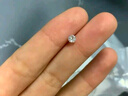米蔓（MIMORE）S999足銀四爪耳釘女時(shí)尚潮流高級感氣質(zhì)耳飾養耳洞睡覺(jué)免摘防堵 曬單實(shí)拍圖