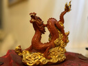 朱炳仁 十二生肖系列之升龍 生日客廳玄關(guān)桌面擺件 曬單實拍圖