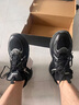 adidas「波波鞋」OZWAVE SURGE 2.0緩震回彈老爹鞋阿迪達(dá)斯輕運(yùn)動(dòng) 黑色/金屬銀/深灰 42 曬單實(shí)拍圖