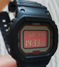 卡西歐（CASIO） 男表g-shock運動(dòng)數字小方表電子表復古方形小黑表手表男 GW-B5600AR-1PR 曬單實(shí)拍圖