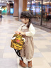 SUPERCUTE幼兒書包1-3歲可愛卡通動(dòng)物背包嬰兒寶寶防走失小背包兒童雙肩包 老虎小背包（配防走失繩） 曬單實(shí)拍圖