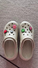 卡駱馳crocs檀健次同款經(jīng)典泡芙洞洞鞋百舒適男沙灘鞋女鞋休閑鞋|207521 石英粉-6UR(含智必星) 37 (230mm) 38 曬單實(shí)拍圖