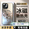 Ekakashop【德國(guó)】適用蘋果14手機(jī)殼iphone14保護(hù)套magsafe磁吸全包超薄防摔硬殼AG閃電商務(wù)男女款 鈦色  曬單實(shí)拍圖