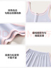 有棵樹(shù)100%棉女士睡衣夏季25年新款全棉吊帶短褲休閑家居服可外穿 曬單實(shí)拍圖