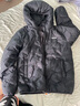 雪中飛kids兒童羽絨服輕薄保暖外套2025新款男女童裝秋冬季洋氣羽絨上衣 黑色4256 170 曬單實(shí)拍圖