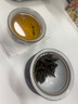 原也中式汝窯蓋碗快客杯旅行套組單人便攜旅行泡茶茶具套組一壺一杯 柿柿如意款 一套（無托蓋碗+杯+包） 曬單實(shí)拍圖