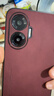 mlnew紅米Turbo4Pro鏡頭全包手機殼Redmi Turbo4Pro保護殼紅米Turbo4Pro 5G小羊皮手機套防摔保護套防滑 【酒紅色】配全屏全透明高清鋼化膜 曬單實(shí)拍圖