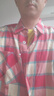 Levi's?SilverTab?25年春夏新款男士美式復古格子休閑針織襯衫 紅黃 XL 曬單實拍圖