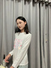 MJ STYLE純棉長袖T恤打底衫女2025早秋女裝新款甜美簡約親膚舒適內(nèi)搭上衣 曬單實(shí)拍圖