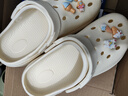 名創(chuàng  )優(yōu)品（MINISO）洞洞鞋女款2025新款eva防滑防臭沙灘鞋增高涼拖鞋女夏季外穿 卡其+可愛(ài)怪獸 38-39 曬單實(shí)拍圖
