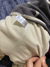 舒貝怡嬰兒衣服兒童內(nèi)衣套裝打底秋衣秋褲男女寶寶睡衣家居服 灰色90CM 曬單實(shí)拍圖