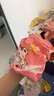 貝瑞加（Babyprints）寶寶內(nèi)褲4條裝女童平角短褲小女孩純棉面包褲柔軟打底褲花朵熊100 曬單實拍圖