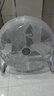 鉆石牌（DIAMOND）工業(yè)風(fēng)扇趴地扇臺(tái)式趴地電風(fēng)扇工業(yè)強(qiáng)力坐地扇商用臺(tái)地扇大功率臺(tái)地扇工廠車間通風(fēng)除甲醛SN 【銅線電機(jī)】18寸加厚鋁葉 曬單實(shí)拍圖