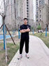 真維斯（Jeanswest）休閑褲男士秋季新款大碼寬松運(yùn)動(dòng)男款潮牌寬松運(yùn)動(dòng)哈倫褲子男 K005酒紅色 XL 曬單實(shí)拍圖