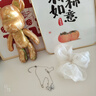 伊燦藍(lán)色水晶蝴蝶項(xiàng)鏈女輕奢小眾設(shè)計(jì)感鎖骨鏈2025年新款爆款高級頸鏈 藍(lán)色水晶蝴蝶項(xiàng)鏈 曬單實(shí)拍圖