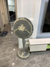諾布菲定制風(fēng)扇罩電風(fēng)扇防塵罩子家用布藝保護罩立式通用落地扇套防塵罩 奢雅灰-全包三件套 曬單實(shí)拍圖