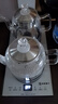 友家鋪子（Biooner）全自動底部雙上水電熱燒水壺玻璃燒水器家用辦公茶臺茶桌一體嵌入式電茶爐茶具套裝 輕奢銀蒸茶款 曬單實拍圖