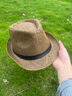 恒源祥亞麻帽子禮帽網(wǎng)眼男士中年爸爸爺爺戶(hù)外速干休閑防曬太陽(yáng)草帽透氣 小禮帽-不帶網(wǎng)-咖啡色 均碼頭圍(56-58cm) 曬單實(shí)拍圖