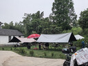 夢(mèng)多福天幕帳篷戶外黑膠帳篷露營(yíng)防曬遮陽(yáng)210D牛津布 黑膠款15平米【適合6-12人】 210D加厚”牛津布面料“ 曬單實(shí)拍圖