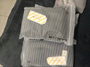 三利紗布小方巾4條純棉擦手巾可掛式全棉柔軟吸水速干廚房小毛巾 曬單實(shí)拍圖