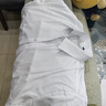 啄木鳥（TUCANO）短袖襯衫男士夏季抗皺免燙襯衣商務(wù)休閑百搭上衣男裝 白色 2XL 曬單實(shí)拍圖