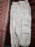 駱駝（CAMEL）速干傘兵工裝褲女冰感防曬旅行休閑長褲 J25BR1L7050 橡木灰 M 曬單實拍圖