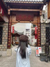 微光里 韓系藍(lán)色條紋襯衫女2025年春新款夏季內(nèi)搭外穿上衣長袖襯衣 條紋襯衫【藍(lán)色M 】 曬單實(shí)拍圖