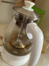 金灶（KAMJOVE） 養(yǎng)生壺煮茶器噴淋式煮茶爐白茶壺黑茶壺辦公室家用蒸汽煮茶壺1L 白色 曬單實(shí)拍圖