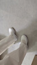 凡小如氣墊護(hù)士鞋女真皮軟底厚底舒適透氣輕便防滑減震小白鞋醫(yī)護(hù)工作鞋 白色 35 曬單實(shí)拍圖