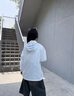 ICH MODE防曬衣女夏季戶外撞色連帽上衣2025年新款夏季輕薄工裝外套女 冰川藍 L 曬單實拍圖