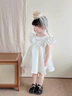 G.DUCKKIDS女童寶寶生日周歲公主裙兒童禮服花童小女孩婚禮韓國(guó)正版連衣裙夏 生日禮服裙 80 建議身高75CM-85CM 曬單實(shí)拍圖