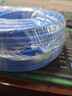 秋葉原（CHOSEAL）原裝超六類非屏蔽網(wǎng)線 CAT6A類萬兆高速 純銅線芯 工程家裝網(wǎng)絡箱線 藍色 50米 QS2668BT50S 曬單實拍圖