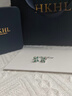 HKHL 925銀培育祖母綠耳釘女北極星銀耳環(huán)簡約百搭耳飾生日禮物送女友 培育祖母綠耳釘一對+輕奢禮盒 曬單實拍圖