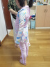 361°兒童泳衣女中大女童分體裙式長(zhǎng)袖游泳衣青少年學(xué)生溫泉泳裝 曬單實(shí)拍圖