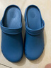 JCZS德國手術(shù)室拖鞋2025新款醫用防滑不臭腳洞洞鞋足弓支撐不累腳涼拖 【久站不累腳】孔雀藍 45 46 曬單實(shí)拍圖