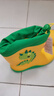 361°兒童雨鞋防水防滑立體男童女童四季雨靴束口卡通鞋 黃綠色 31  曬單實(shí)拍圖